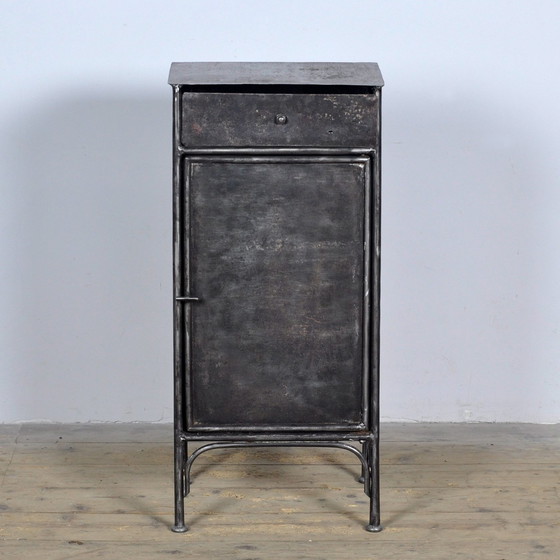 Image 1 of Iron Nightstand, 1910S