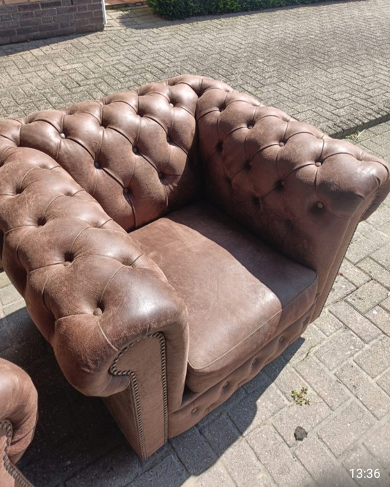 Image 1 of Chesterfield (Brand) Club Armchairs