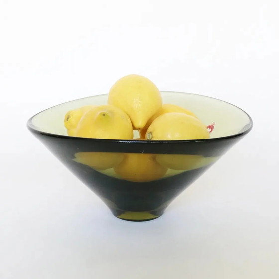 Image 1 of Holmegaard Per Lutken Olive fruit bowl