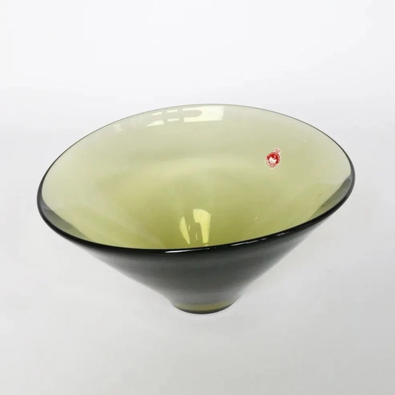 Image 1 of Holmegaard Per Lutken Olive fruit bowl