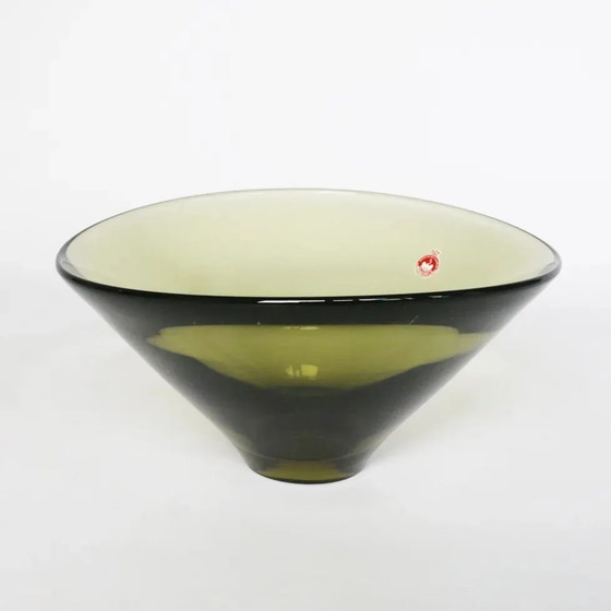 Image 1 of Holmegaard Per Lutken Olive fruit bowl