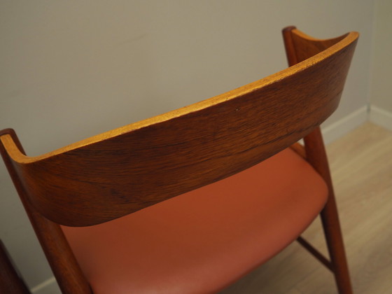 Image 1 of Set Of Four Teak Chairs, Danish Design, 1970S, Manufacture: Korup Stolefabrik