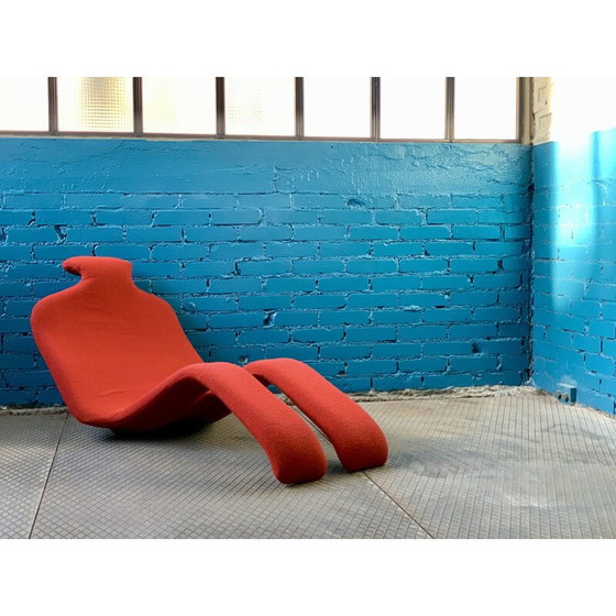 Image 1 of Vintage lounge chair Bouloum Olivier Mourgue by Airborne 1968