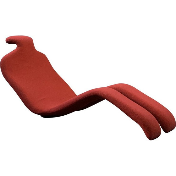 Image 1 of Vintage lounge chair Bouloum Olivier Mourgue by Airborne 1968