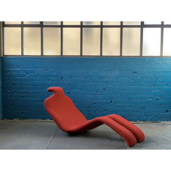 Image 1 of Vintage lounge chair Bouloum Olivier Mourgue by Airborne 1968