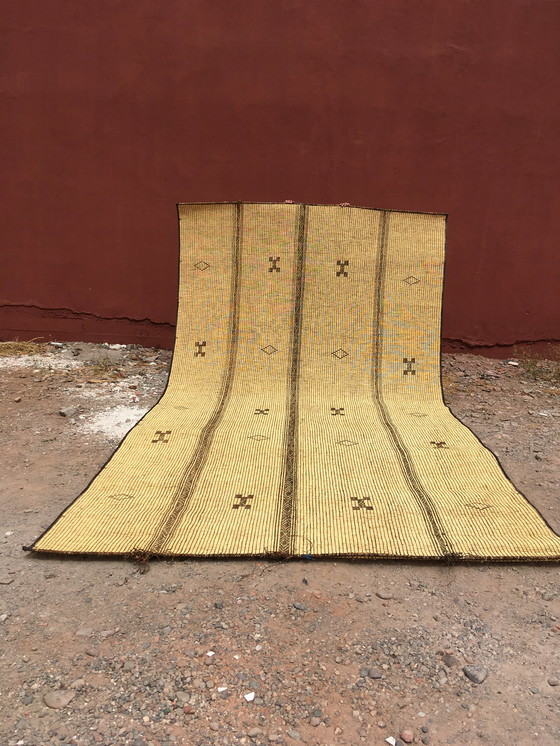 Image 1 of Mauritanian mat Touareg carpet 4.75X 2.50 M