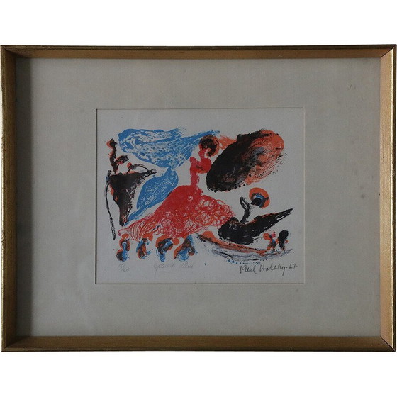 Image 1 of Vintage painting by Paul Holsby, 1967