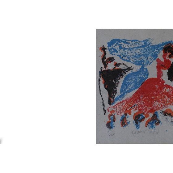 Image 1 of Vintage painting by Paul Holsby, 1967