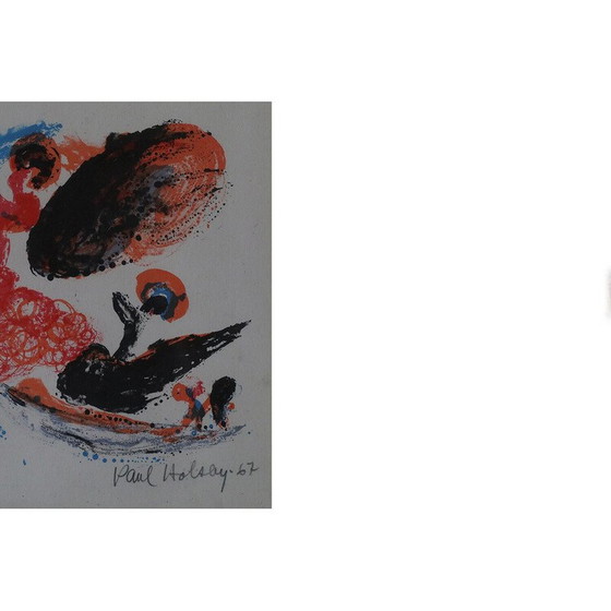 Image 1 of Vintage painting by Paul Holsby, 1967