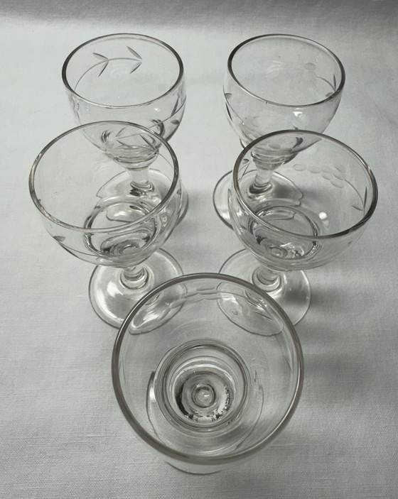 Image 1 of Set Of 28 Liqueur Glasses