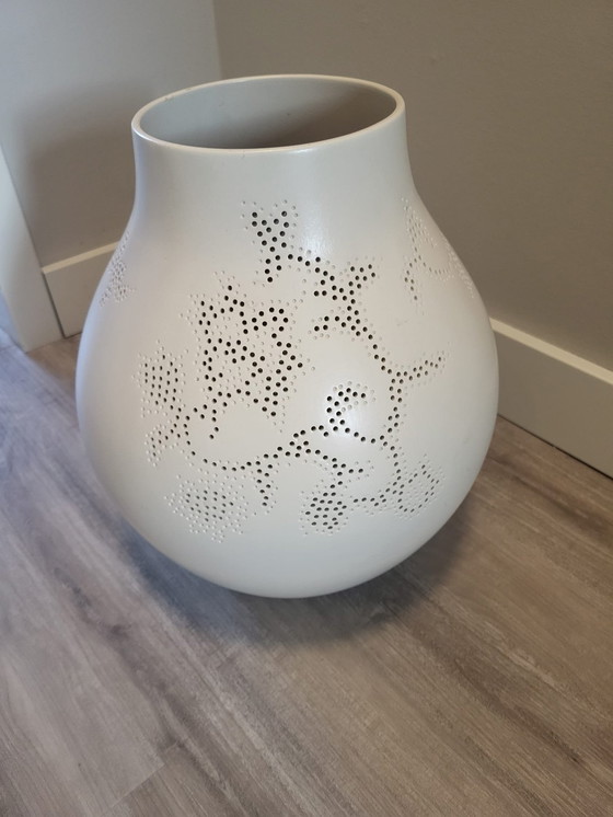 Image 1 of White Jonsberg Vase By Hella Jongerius For Ikea