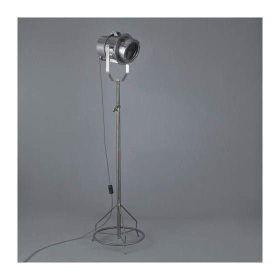 Image 1 of Vintage railway floor light German