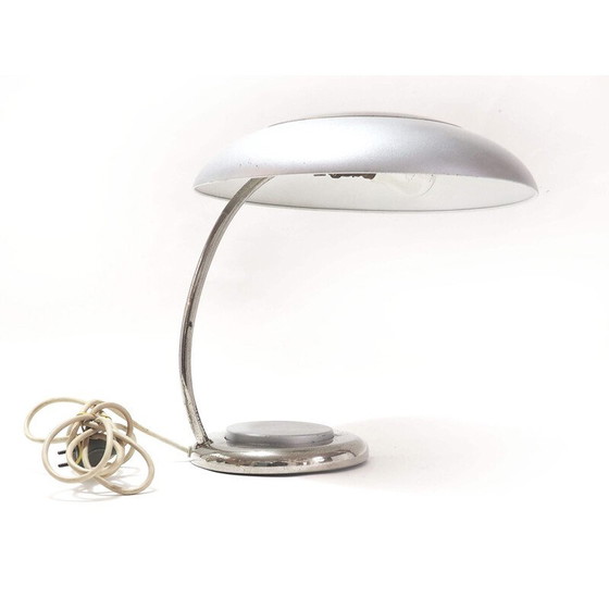 Image 1 of Lampada da scrivania vintage in acciaio