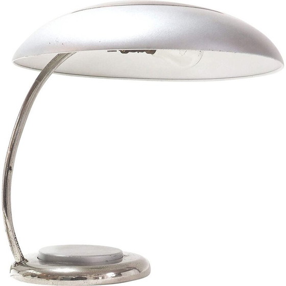 Image 1 of Lampada da scrivania vintage in acciaio