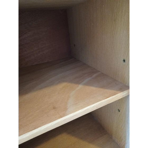 Image 1 of Mobiletto vintage in rovere bianco, Francia 1950