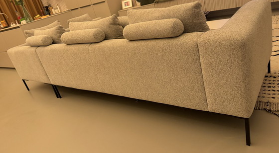 Image 1 of Montel Corner Sofa Light Gray Fabric