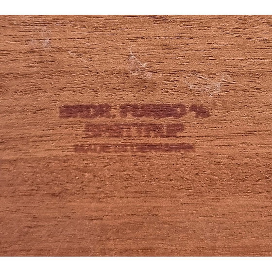 Image 1 of Vintage teak rolling trolley for Brdr Furbo, Denmark 1960