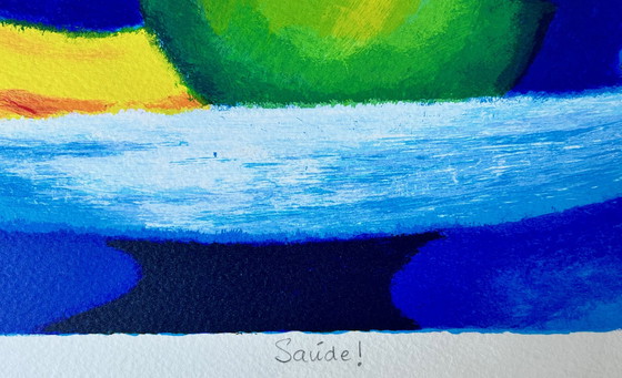 Image 1 of Screenprint Saskia Bremer - Saude