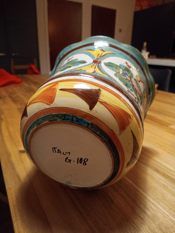 Image 1 of Pair of Italian Flower Pots