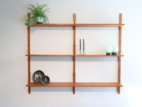 Image 1 of Vintage Danish wall system teak
