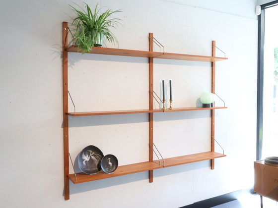Image 1 of Vintage Danish wall system teak
