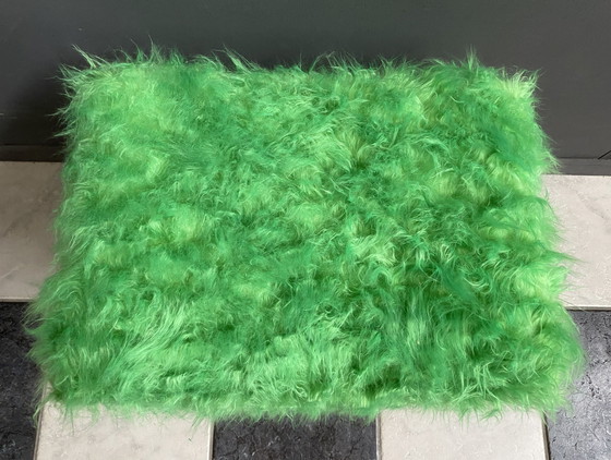 Image 1 of Sgabello verde soffice anni &#39;60