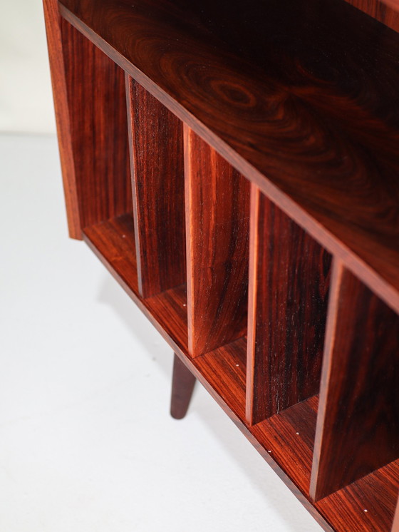 Image 1 of Danish Design Bookcase Lp-Cabinet Rosewood