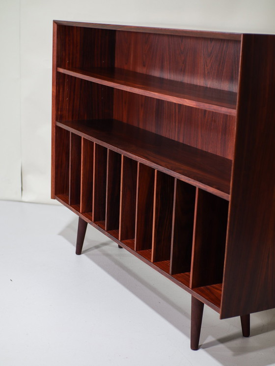 Image 1 of Danish Design Bookcase Lp-Cabinet Rosewood