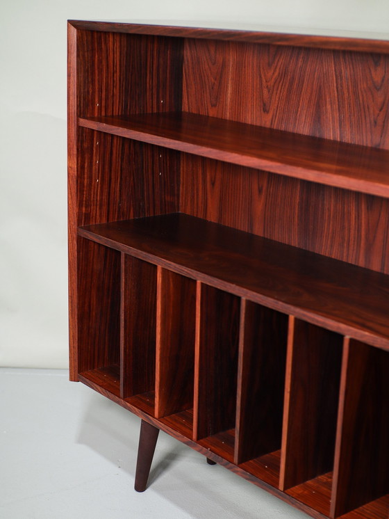 Image 1 of Danish Design Bookcase Lp-Cabinet Rosewood