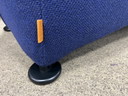 Montis Loge Armchair blue wool fabric