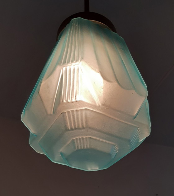 Image 1 of Art Deco Skycraper pendant lamp