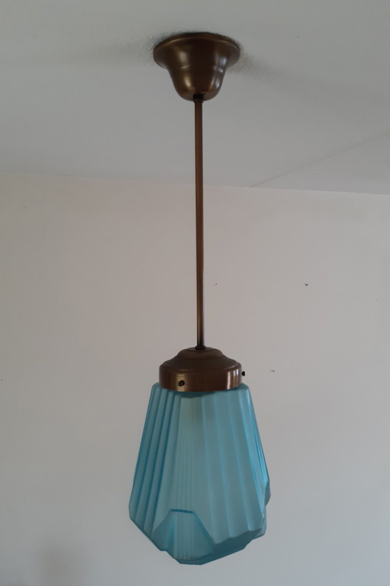 Image 1 of Art Deco Skycraper pendant lamp