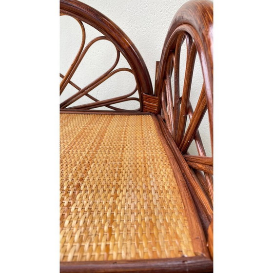 Image 1 of Mensola in rattan vintage