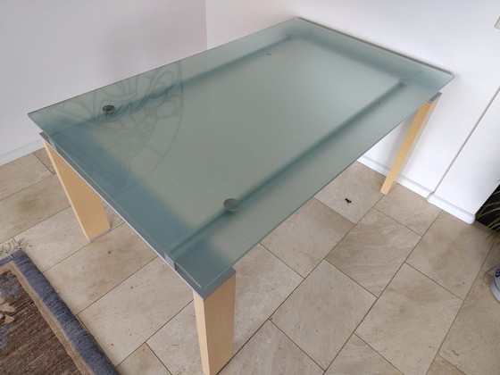 Image 1 of Rolf Benz Glass Dining Table