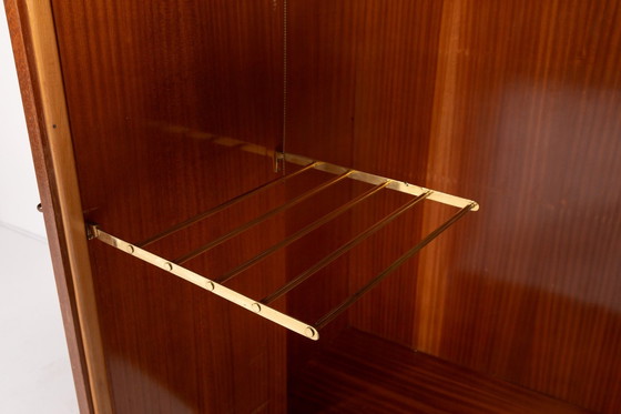 Image 1 of Italian Mid-Century Maple Veneer Wardrobe From 1950’S