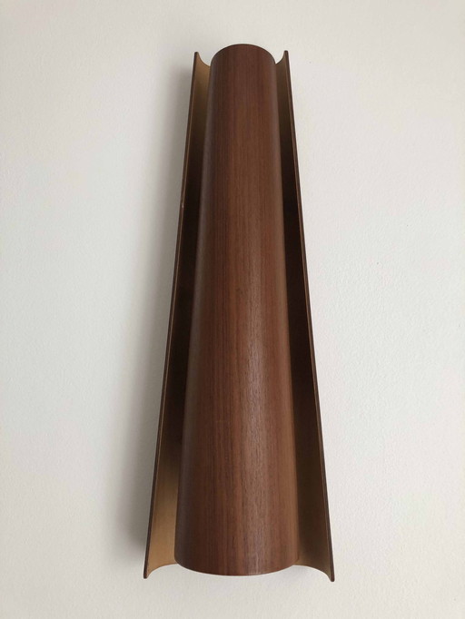 Danish Teak Wall Light 1960