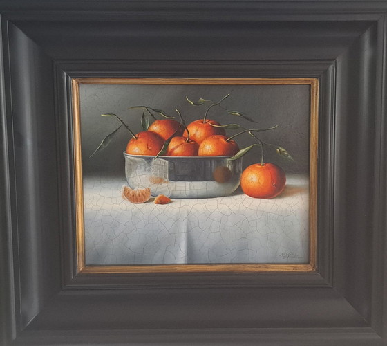 Image 1 of Rob Ritchie - oranges in silver bowl