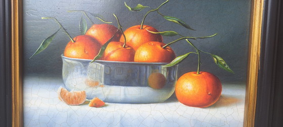 Image 1 of Rob Ritchie - oranges in silver bowl