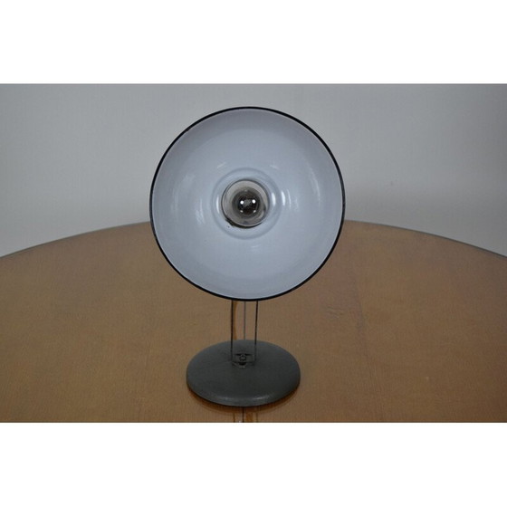 Image 1 of Vintage adjustable lacquered metal table lamp, Czechoslovakia 1970