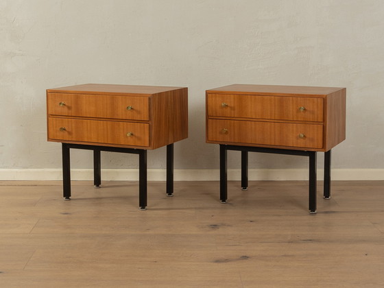 Image 1 of 1950s Bedside tables, WK Möbel 