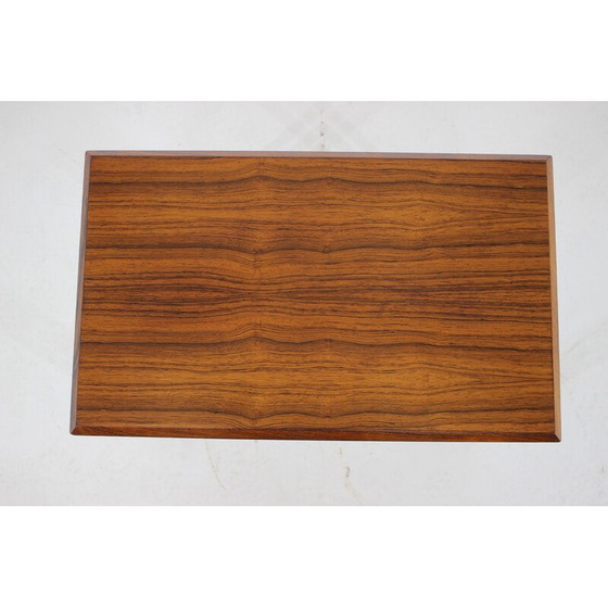 Image 1 of Vintage rosewood nesting tables by Johannes Andersen for Cfc Christensen of Silkeborg, Denmark 1960s