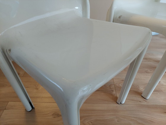 Image 1 of 4x Artemide Chairs by Vico Magistretti