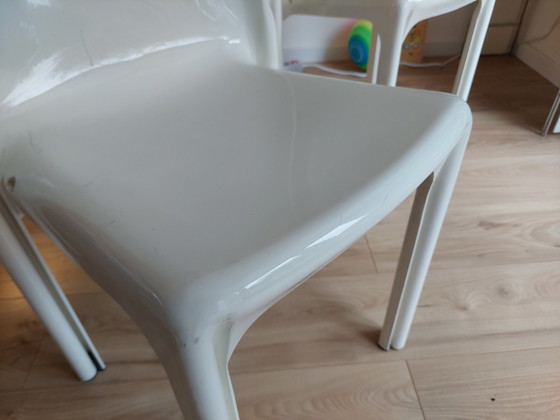 Image 1 of 4x Artemide Chairs by Vico Magistretti