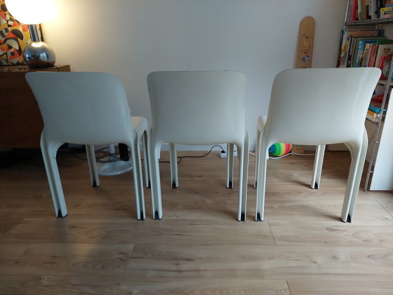 Image 1 of 4x Artemide Chairs by Vico Magistretti