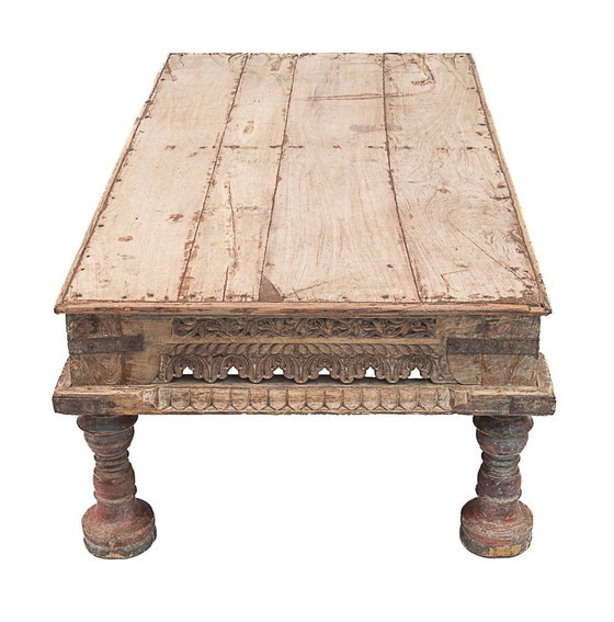 Image 1 of Solid Oak Coffee Table