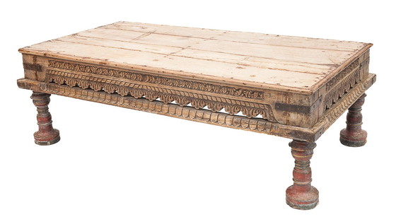 Image 1 of Solid Oak Coffee Table