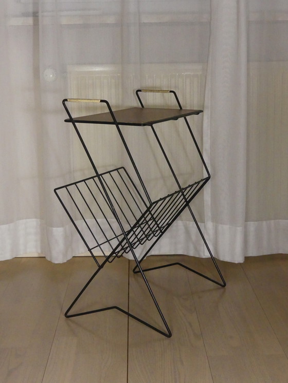 Image 1 of Vintage magazine rack