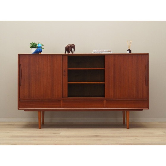 Image 1 of Credenza alta vintage in teak, Danimarca anni '60