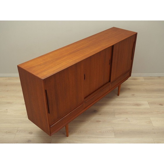 Image 1 of Credenza alta vintage in teak, Danimarca anni '60