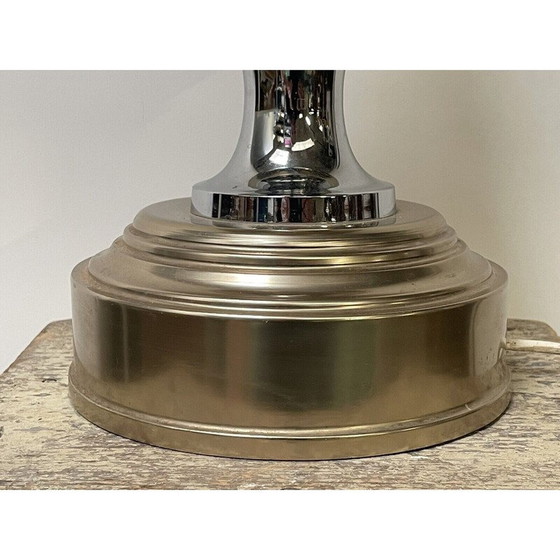Image 1 of Vintage barber lamp in chrome and metal, 1970